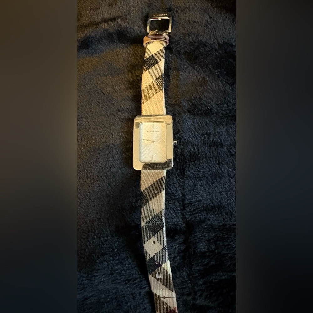 Burberry Leather Strap Watch